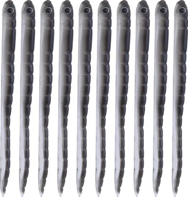 Immagine prodotto di 10 pezzi da 1,7 g 9 cm Vermi artificiali in silicone Vermi da pesca Esche morbide Set di accessori per attrezzatura da pesca