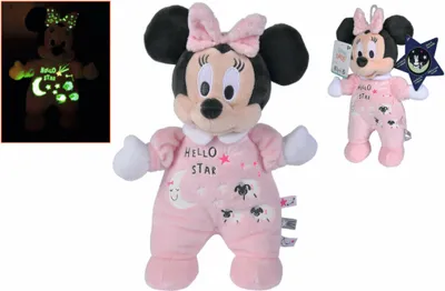 Image de Simba 6315872503 - Disney Minnie GID Starry Night, 25cm