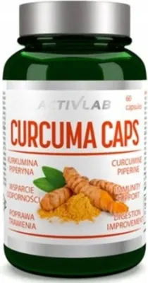 Zdjęcie produktu dla ActivLab Curcuma 60caps. KURKUMA PIPERYNA