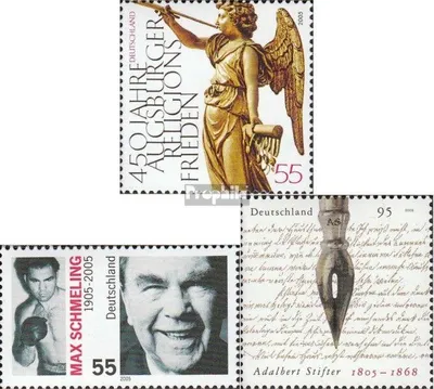 Produktbild von Briefmarken BRD (BR.Deutschland) 2005 Mi 2488,2489,2490 (kompl.Ausg.) gestempelt Religionsfrieden