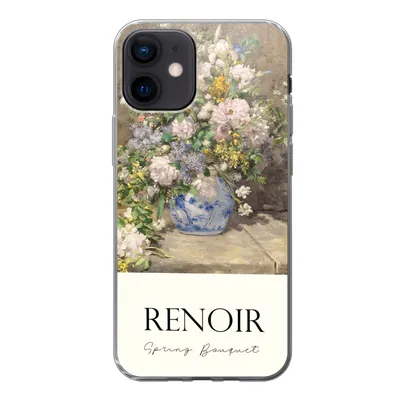 Produktbild von MuchoWow® Handyhülle Schutzhülle Hülle für iPhone 12 Kunst - Blumen - Alte Meister Silikon Softcase Handy Hülle - Schutzhülle