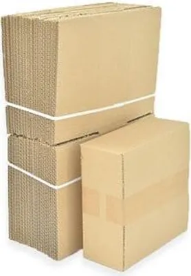 Produktbild von Faltkartons Kartonbox zum Verpacken 250 x 250 x 70 mm, 50 Stück