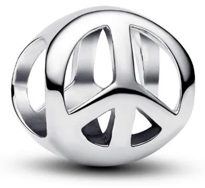 Obrázok produktu pre PANDORA Mini-Charm Peace-Simbol strieborná farba 794512C00