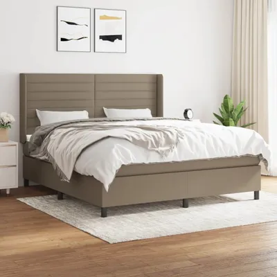 Produktbild von Maison Exclusive - Boxspringbett mit Matratze Taupe 180x200 cm Stoff