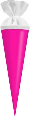 Produktbild von Goldbuch Geschwistertüte mit Filzverschluss Neonpink 10x30 cm
