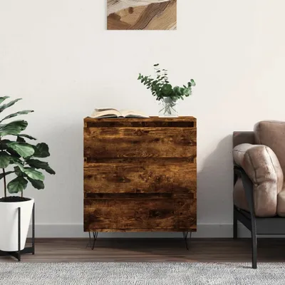 Immagine prodotto di vidaXL Credenza rovere affumicato 60x35x70 cm materiale a base di legno