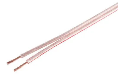 Productafbeelding van S-IMPULS luidsprekerkabel, 2x2,5 mm², 50 meter, transparant, CCA