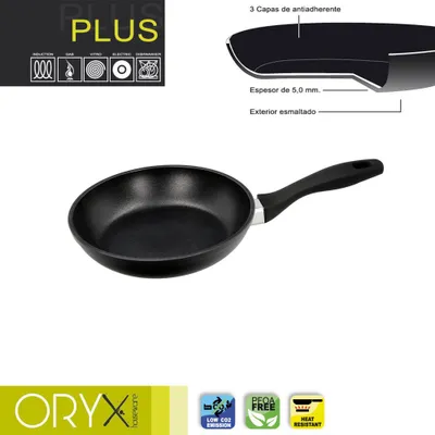 Obrázek produktu pro Hliníková pánev s nepřilnavým povrchem Plus 22 cm / 5 mm.