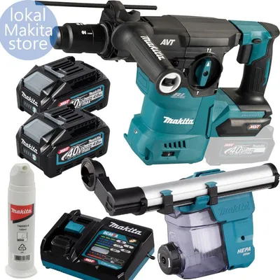 Obrázok produktu pre Akumulátorové kombinované kladivo Makita 40V HR009GM202