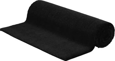 Produktbild von Fußmatte Schwarz 100x300 cm Kokosfaser Getuftet