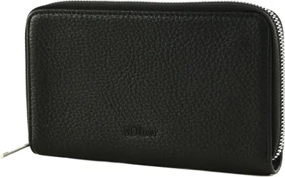 Produktbild von s.Oliver Geldbörse Wallet Grey / Black schwarz