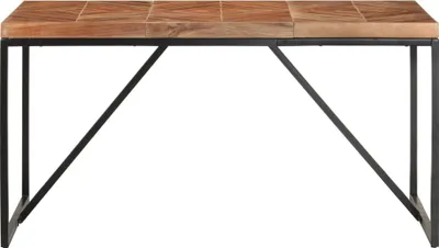 Produktbild von vidaXL Esstisch 140x70x76 cm Massivholz Akazie und Mango