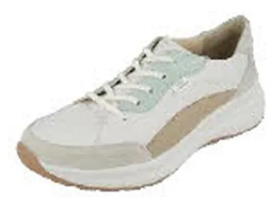 Imagen del producto de Zapatos de cordones para mujer Finn Comfort, modelo SAVONA 51671-4.5, 51671-5, 51671-5.5, 51671-6, 51671-6.5, 51671-7, color: blanco/sésamo/menta, talla 4.5
