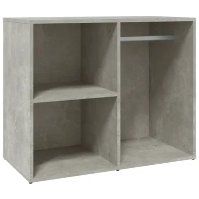 Produktbild von Regal für Schminktisch Betongrau 80x40x65 cm Holzwerkstoff