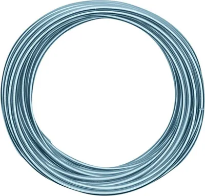 Produktbild von Vaessen Creative | Aludraht 4mm 10m Ice blue