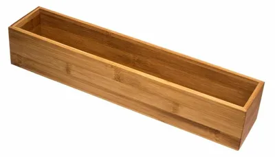 Zdjęcie produktu dla Bambusowy organizer do przechowywania 38 x 8 cm