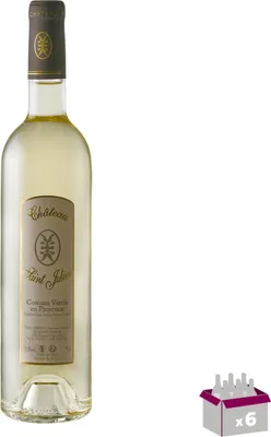 Produktbild von Set of 6 Chateau Saint-Julien Blanc 2024 – 13° - 6x75cL