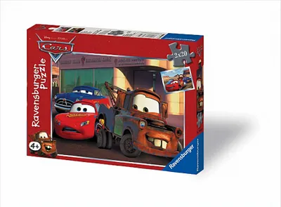 Image de Ravensburger 08904 - Disney Cars : On Tour, 2 x 20 pièces puzzle