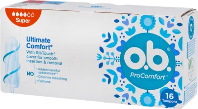 Obrázek produktu pro Tampony o.b. ProComfort Super 16 kusů