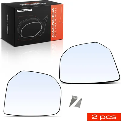 Image de Frankberg 2x Verre de rétroviseur Rétroviseur extérieur Avant Gauche Droit pour Peugeot Citroën Berlingo