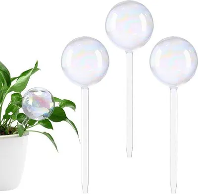 Productafbeelding van Famanu Glazen Waterbollen - Kleurrijke waterbollen voor het bewateren van planten