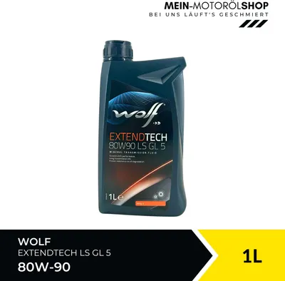 Produktbild von Wolf ExtendTech 80W-90 LS GL 5 Getriebeöl 1 Liter (8300622)
