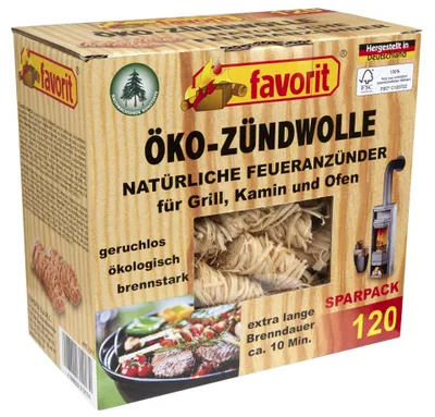 Immagine prodotto di Eco-friendly firelighters, 120 pieces