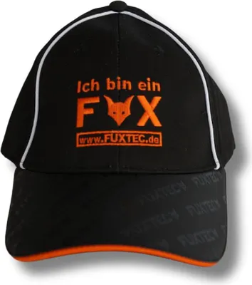 Produktbild von Basecap mit dreidimensionaler FUXTEC Logo Stickerei, universell verstellbare Größe