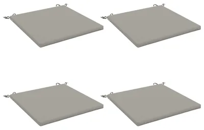 Immagine prodotto di Cuscini per Seduta SOEST 4 pz 100% Poliestere Grigio