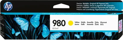 Produktbild von HP D8J09A Tintenpatrone yellow No. 980