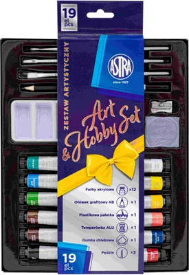 Obrázek produktu pro Art&Hobby 19dílná výtvarná sada Astra