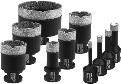 Produktbild von Diamant-Hartfliesensatz:6,8,10,12,20,28,35,40,45,68mm,