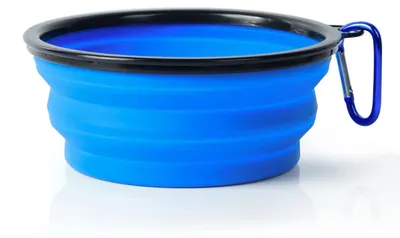 Image de Gamelle pour chien - Pliable - 1000 ml - Silicone - Pour chien et chat