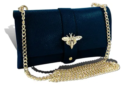 Image de Pochette bleu foncé Toscanto Sac en cuir D2OTTM803SB