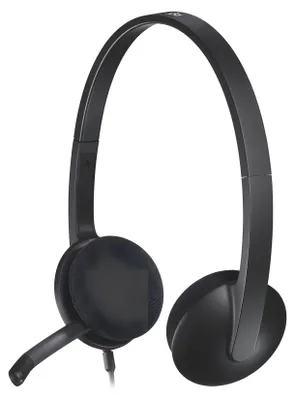 Obrázok produktu pre Logitech H340 USB, Kábel, Kancelária / call centrum, 20 - 20000 Hz, 100 g, Slúchadlá s mikrofónom, Čierna