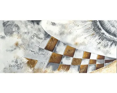 Obrázek produktu pro Ručně malovaný obraz Abstrakce I 55x120cm