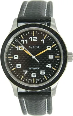 Produktbild von Aristo Herren Uhr Carbonuhr Automatik 7H81