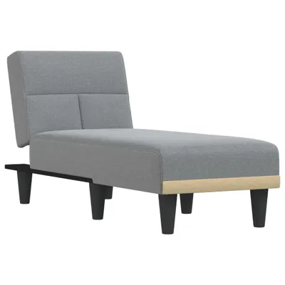Obrázok produktu pre vidaXL Ležadlo Light Grey Fabric