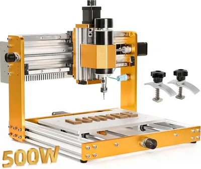 Zdjęcie produktu dla Frezarka CNC, wrzeciono 500 W, 3 osie, zestaw maszynowy