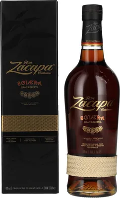 Produktbild von Zacapa Centenario Solera Rum, aus Guatemala, 40% vol, 700ml Einzelflasche