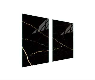 Produktbild von Glasschutzplatte Für Küche 65X52 Marmor
