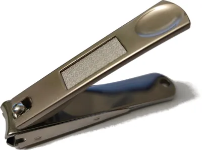 Produktbild von EWANTO Nagelknipser Nagelschneider scharf für Füße und Hände Nail Clipper aus Edelstahl Silber HH-2