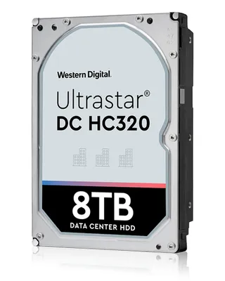Productafbeelding van WD Ultrastar DC HC320 HUS728T8TALE6L1 - Harde schijf - versleuteld - 8 TB - intern - 3.5 inch (8.9 cm)