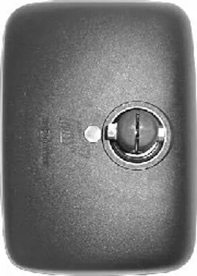 Produktbild von Außenspiegel passend für Mercedes L207 L410D 1x 01/81-02/96 L o. R schw. 6118100116 Johns