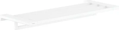Obrázok produktu pre Hansgrohe Držiak na uteráky s držiakom na uteráky AddStoris matný biely, 41751700