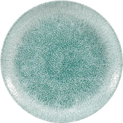 Produktbild von CHURCHILL Raku Jade green Teller flach, coup, ø: 217 mm