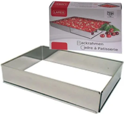 Obrázok produktu pre LARES Backrahmen Caro 25x46x4,7cm Edelstahl