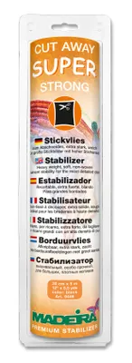 Produktbild von Madeira Super Strong Stickvlies schwarz