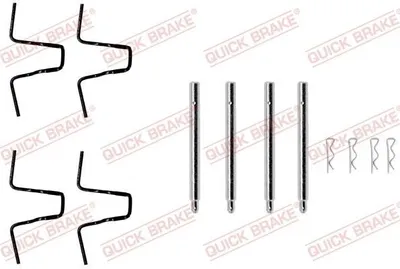 Produktbild von QUICK BRAKE 109-0978 Zubehörsatz Scheibenbremsbelag Hinten passend für MERCEDES-BENZ Stufenheck (W123) SL (R107) /8 (W115) Limousine SL Coupe (C107)