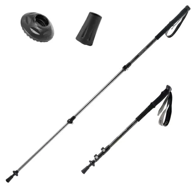 Obrázok produktu pre Hole na chôdzu, turistické palice, nastaviteľné od 62 do 135 cm, ultraľahké